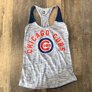 Women’s Chicago Cubs Racerback Tank Top, size S